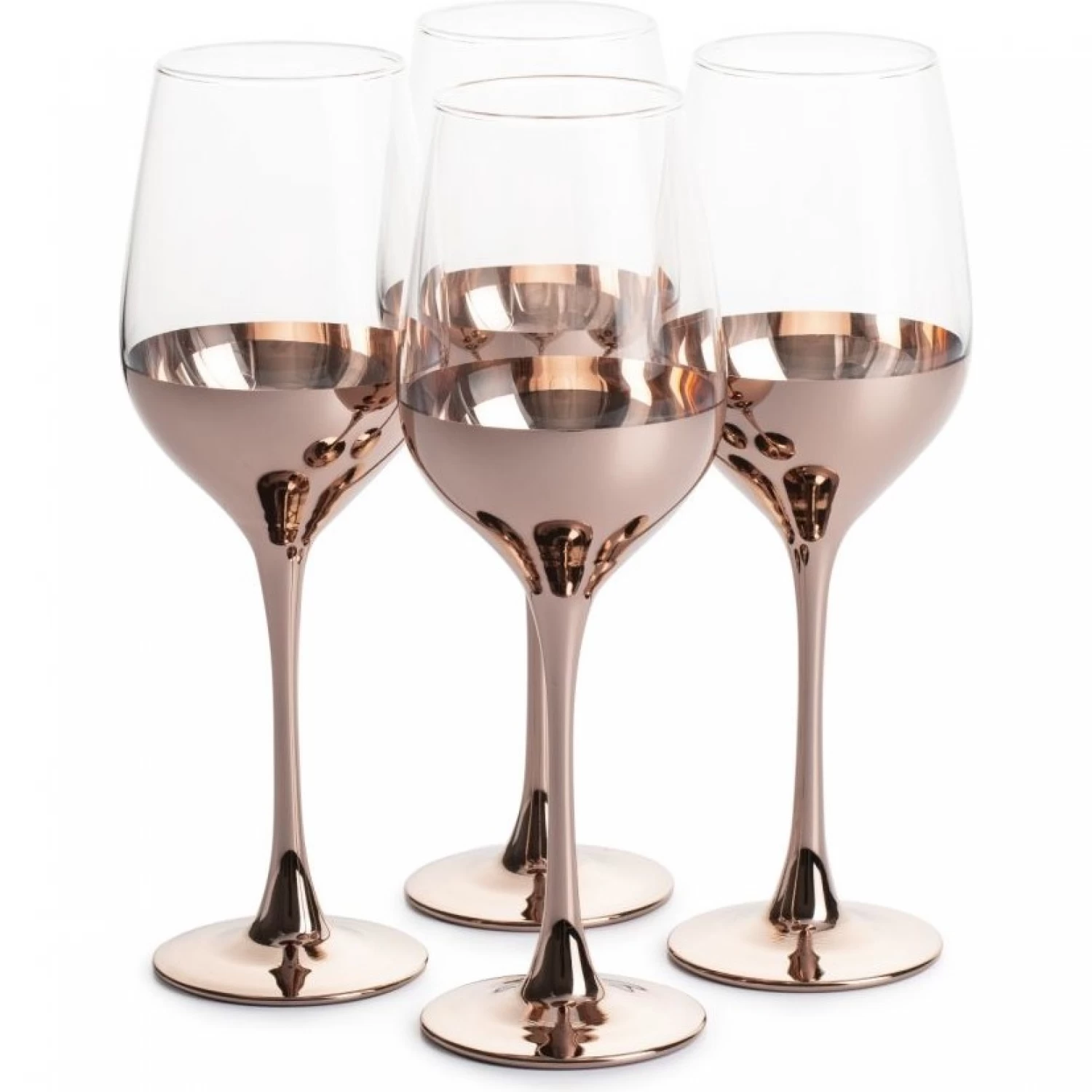 Набор бокалов для вина 350 мл "Электрическая медь", 4 шт Luminarc 9364341 .