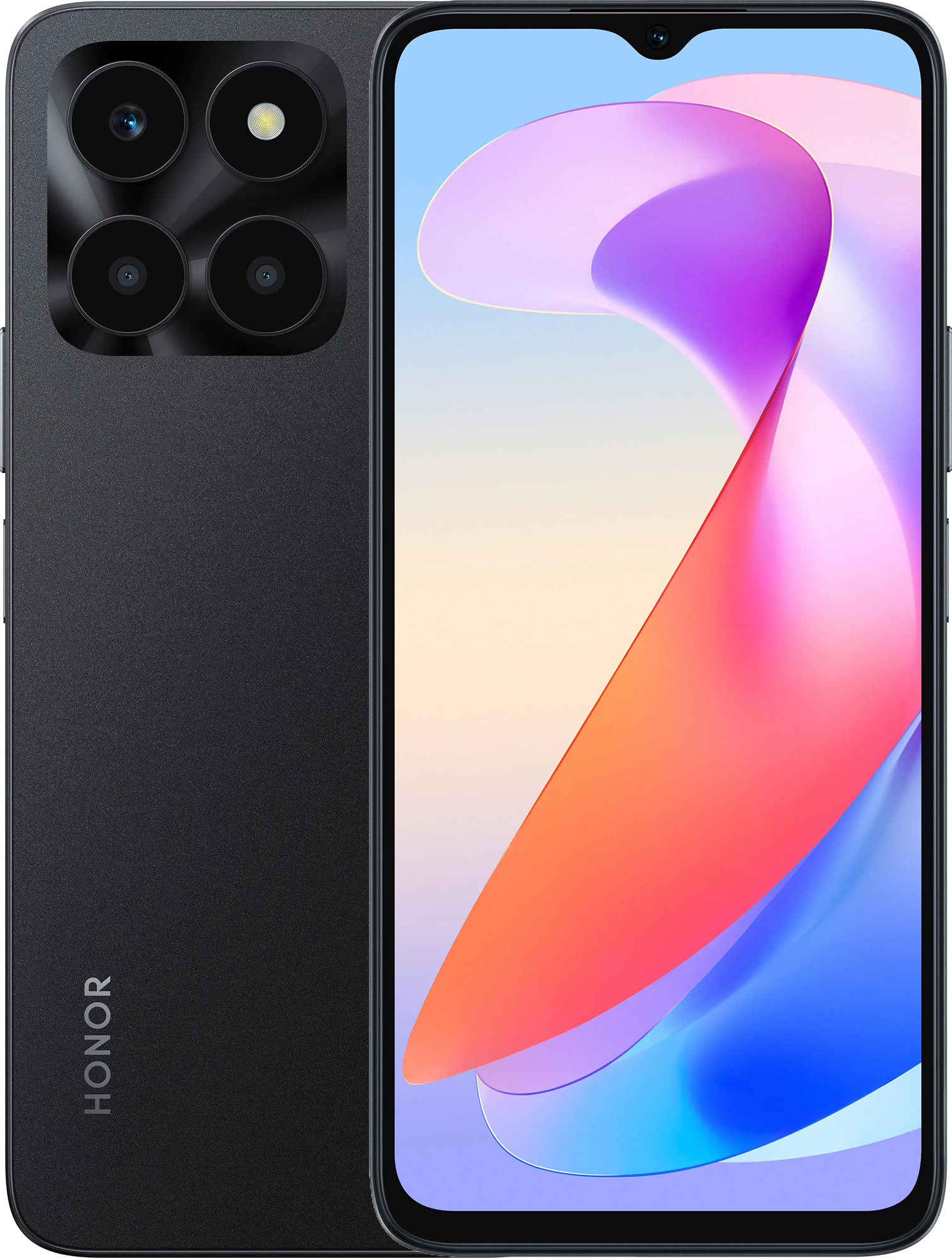 Смартфон Honor X6a 6/128GB Midnight Black