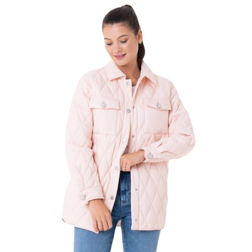 Куртка  GUESS, размер 52/XXL, розовый