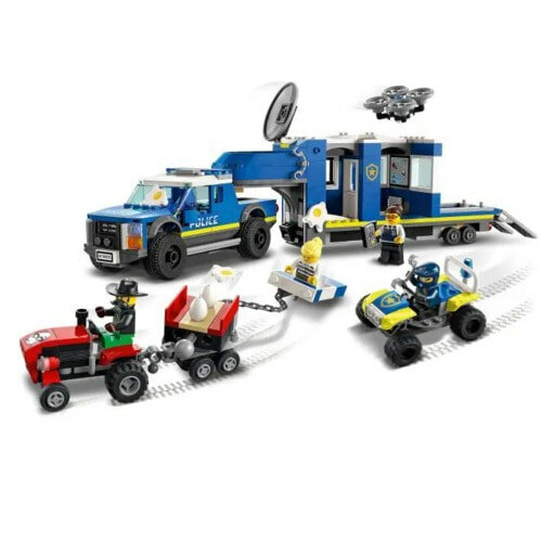 Конструктор LEGO City Police 60315 Полицейский мобильный командный трейлер, 436 дет. конструктор lego city 60182 пикап и трейлер 344 дет