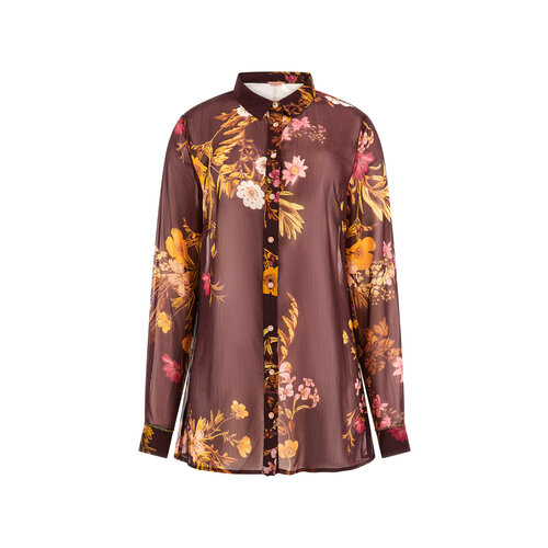 Блуза  GUESS, размер 46/M, мультиколор