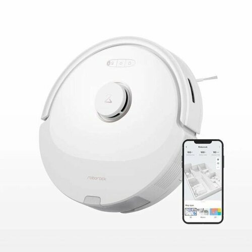 Робот-пылесос Roborock Robotic Vacuum Cleaner Q8 Max Белый, Global белый