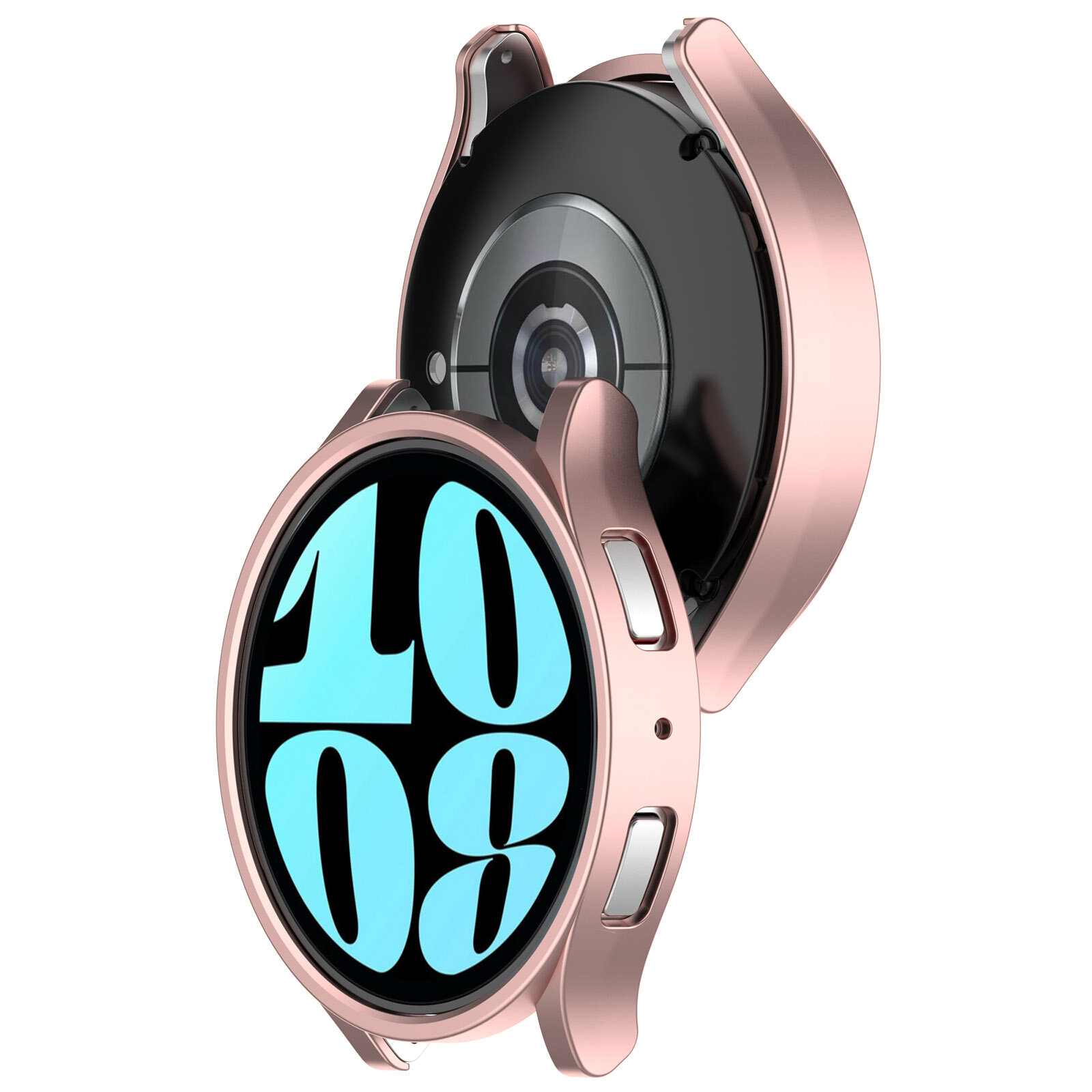 Защитный бампер для Samsung Galaxy Watch 6, 40 мм, розовое золото