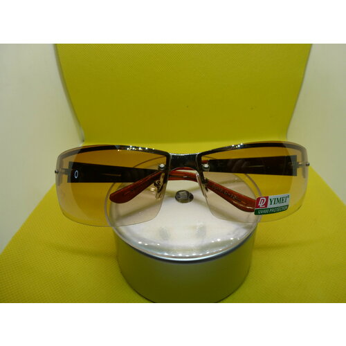 Солнцезащитные очки YIMEI 600312, золотой, коричневый