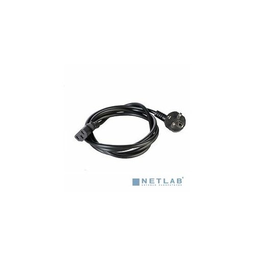 Цмо Аксессуар ЦМО Шнур питания с заземлением IEC 60320 C13EU-Schuko 10А250В 3x10 длина 18 м R-10-Cord-C13-S-18 Черный 1000₽