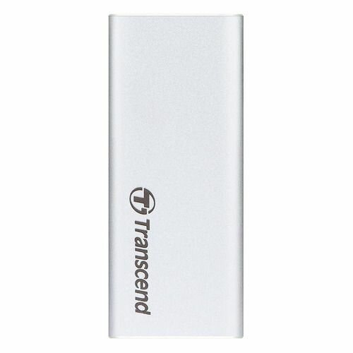 Внешний диск SSD Transcend TS500GESD260C, 500ГБ, серебристый