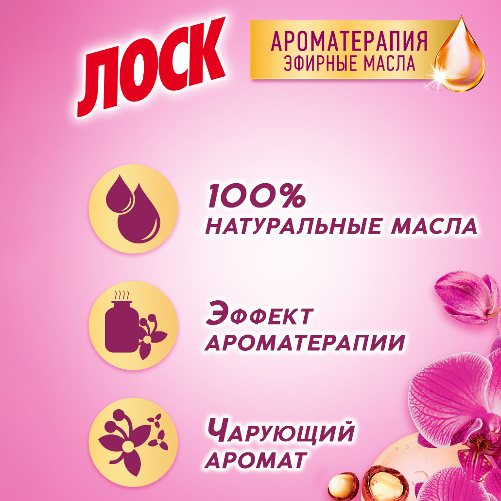 Стиральный порошок Losk Active-Zyme 6 Ароматерапия Эфирные масла 2.7кг Henkel - фото №8