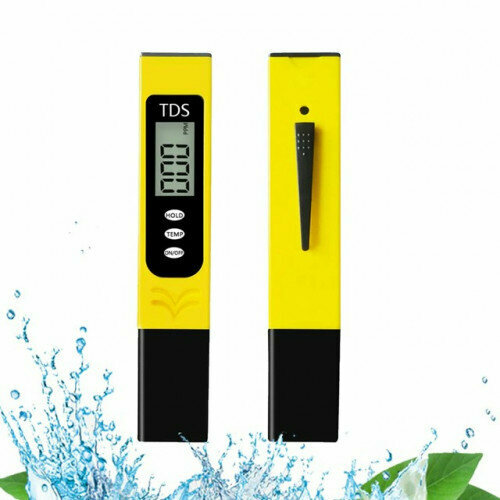 TDS метр для воды, солемер и термометр, тестер воды