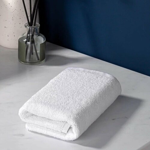 Махровое полотенце 40*70 см, белое, 