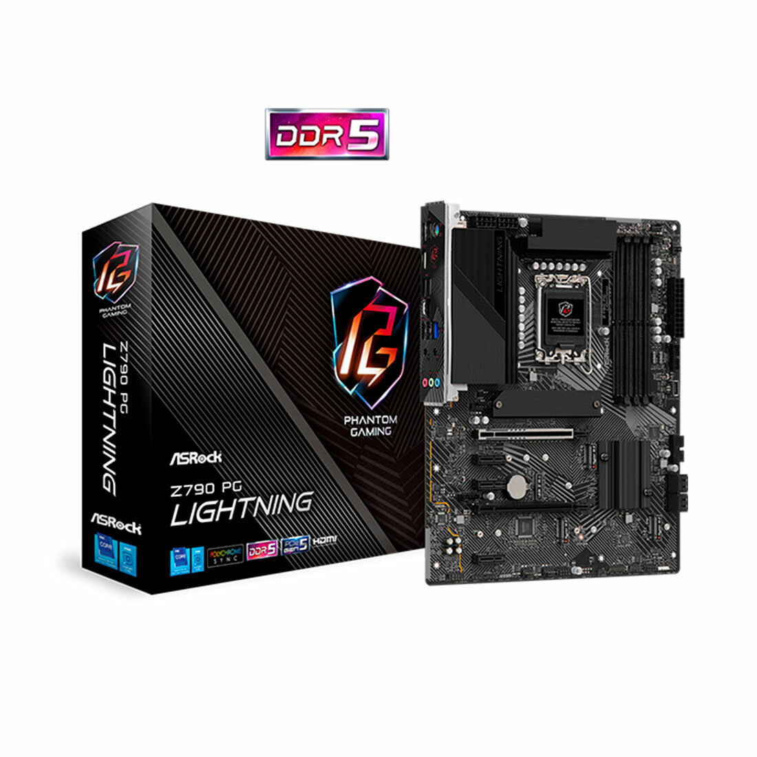 Материнская плата Asrock Z790 PG LIGHTNING, Soc-1700, Intel Z790, ATX - фото №14