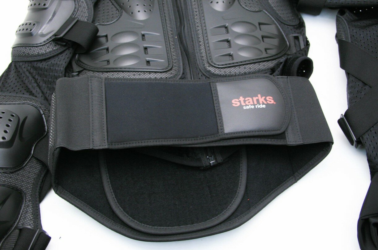 Моточерепаха Starks Body Armor Чёрный — фото 8