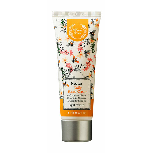 Крем для рук органическим с пчелиным маточным молочком Fresh Line Nectar Hand Cream