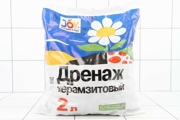 дренаж керамзит joy 2л - фото №5