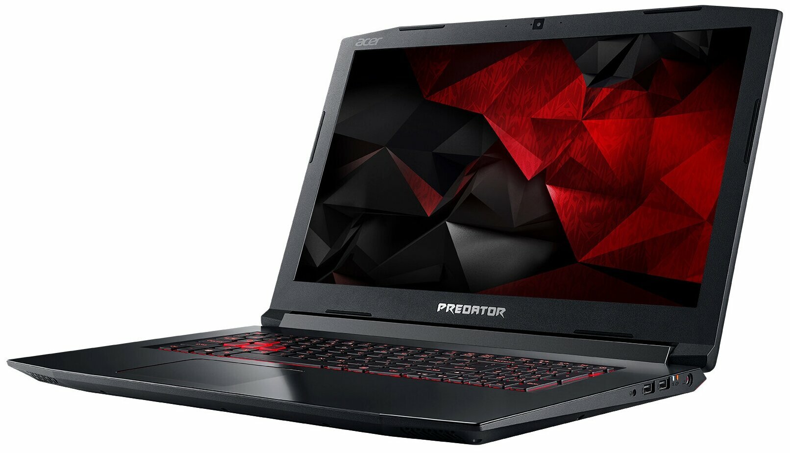 Ноутбук Acer Predator Helios 300 PH317-51-523L, Intel Core i5-7300HQ, NVIDIA GeForce GTX 1060 6GB, RAM 16gb DDR4, SSD 128gb, HDD 500gb, 17.3"