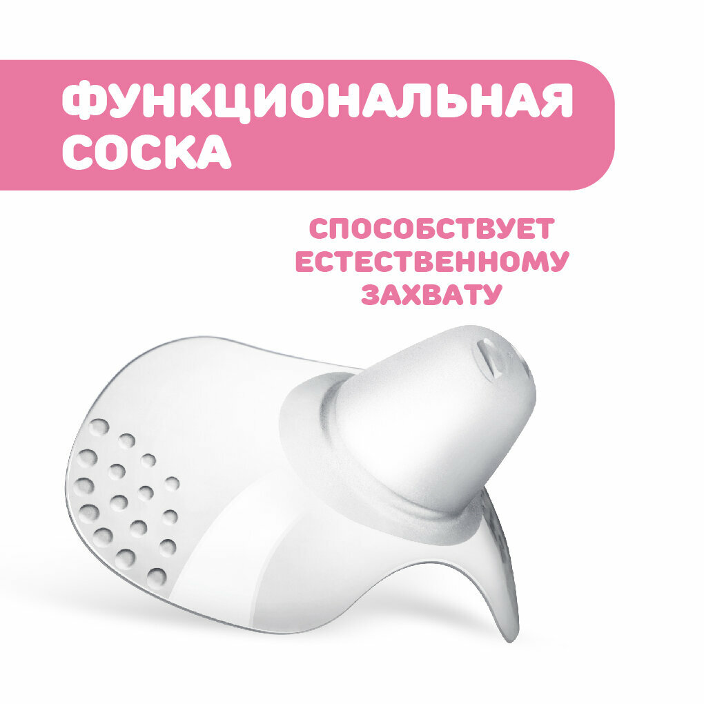 Chicco, Накладки на соски защитные, (силикон), (2 шт) - фото №18