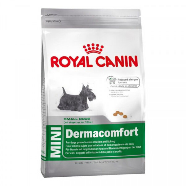 Сухой корм для собак Royal Canin Mini Dermacomfort 1 кг - фото №16
