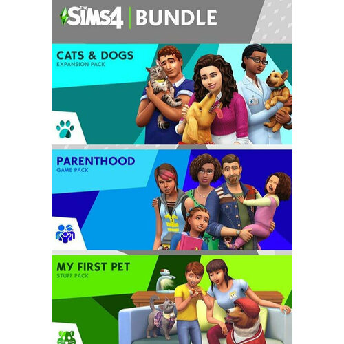 THE SIMS 4: PET LOVERS BUNDLE DLC (Ea Play; PC; Регион активации Не для РФ)