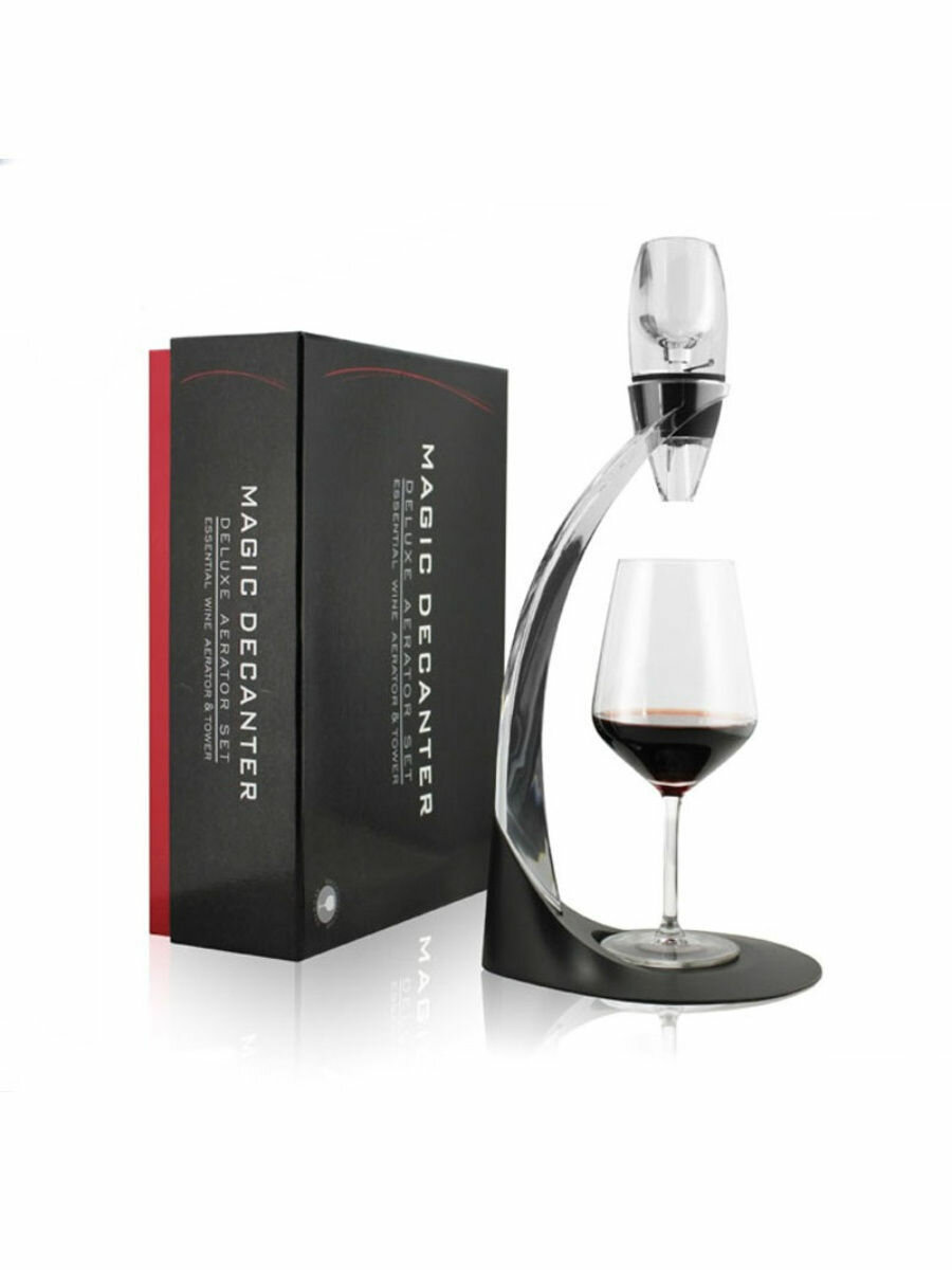 Аэратор для вина "Magic Decanter Deluxe" на подставке