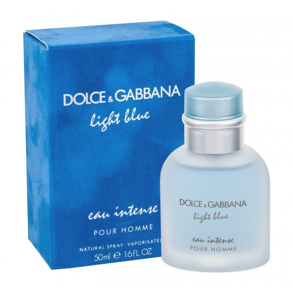 DOLCE & GABBANA парфюмерная вода Light Blue pour Homme Eau Intense, 50 мл