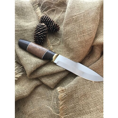 фото Нож туристический скат из нержавеющей , кованой стали 95х18 мастерская шршанова