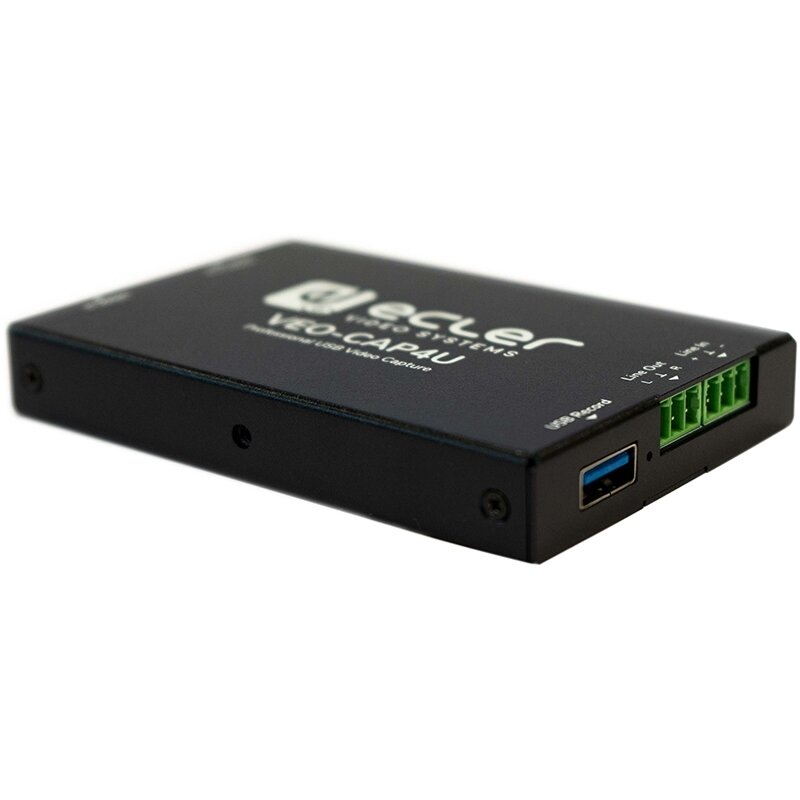 Ecler VEO-CAP4U- Устройство захвата HDMI до 4K/60, конвертер в USB 3.0 для записи на ПК