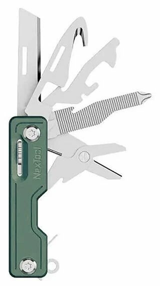 Мультитул мини NexTool Multifunctional Knife NE20098 зеленый