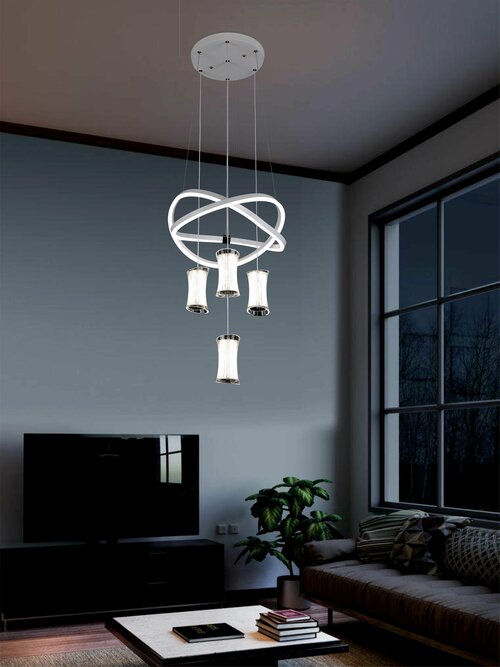 Светодиодная люстра подвесная VertexHome VER-2390 стиль модерн, на кухню, в детскую, в спальню, в гостиную