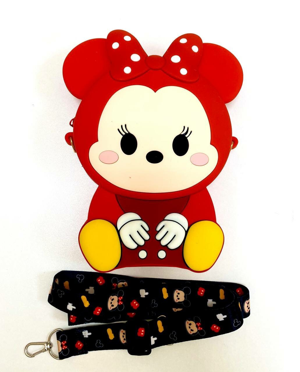 фото Детская силиконовая сумочка "Мини Маус"