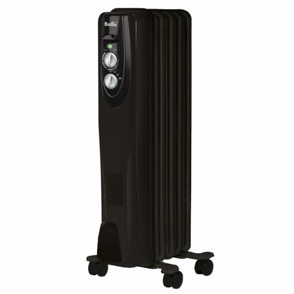 Масляный обогреватель 5 секций Ballu Classic black BOH/CL-05BRN 1000
