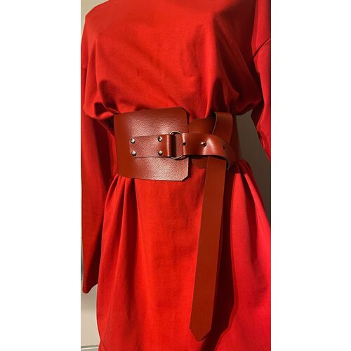 фото Ремень , размер 130, красный россия