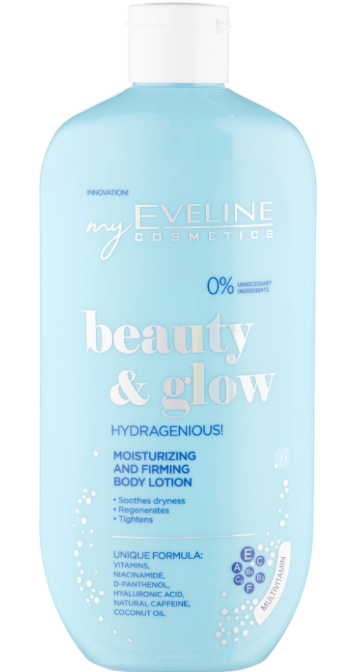 Лосьон для тела EVELINE BEAUTY GLOW увлажняюще-укрепляющий 350 мл