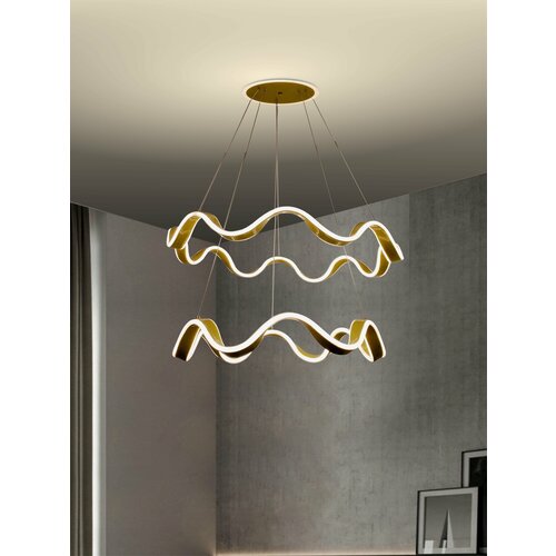 Светодиодная люстра подвесная VertexHome стиль модерн, на кухню, в детскую, в спальню, в гостиную