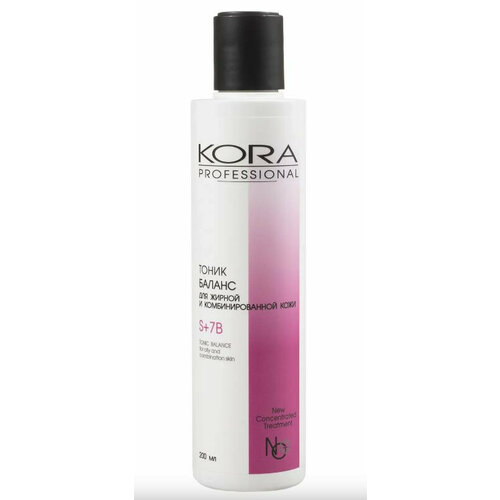 фото Кора тоник баланс для жирной и комбинированной кожи, 200 мл kora