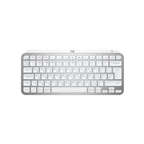 Периферийные устройства Logitech Wireless MX Keys MINI Keyboard Pale Grey английская раскладка 919000₽
