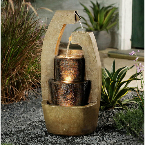 Фонтан садовый Каскад Гамма с подсветкой KSVA-WXF-2005817