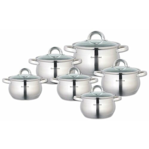 Набор посуды 12 предметов GreenPoint GP-2127