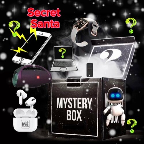 Электроника и аксессуары в коробке с сюрпризом Mystery Box 99900₽