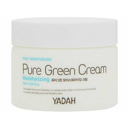 Увлажняющий крем для лица Yadah PUREGREEN MOISTURIZING CREAM