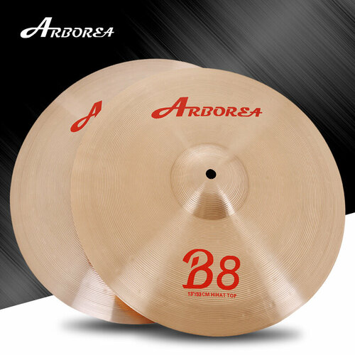 B813HH B8 Series Hi-Hat Две тарелки 13, Arborea две тарелки hi hat 13 arborea gh13hh ghost series hi hat