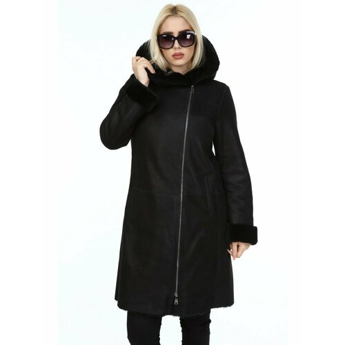 Дубленка BILGINS, размер 46, черный