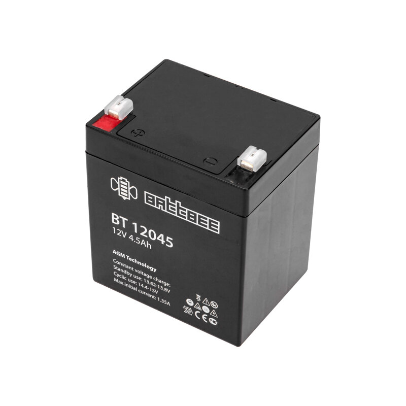 Аккумулятор Battbee BT-12045 (12В 45Ач / 12V 45Ah / вывод F1)