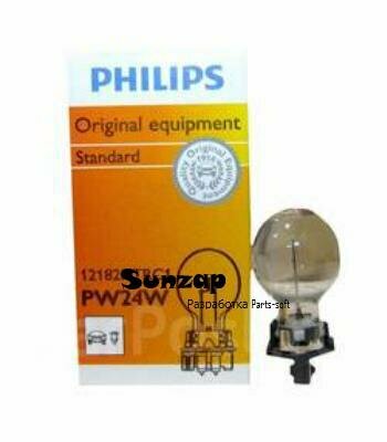 PHILIPS 12182HTRC1 Лампа PW24W WP3,3x14.5/3