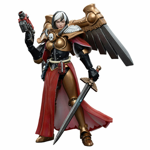 Фигурка Warhammer 40 000: Adepta Sororitas – Geminae Superia 1 1:18 (10,7 см) warhammer 40 000 inquisitor martyr – sororitas class дополнение [pc цифровая версия] цифровая версия