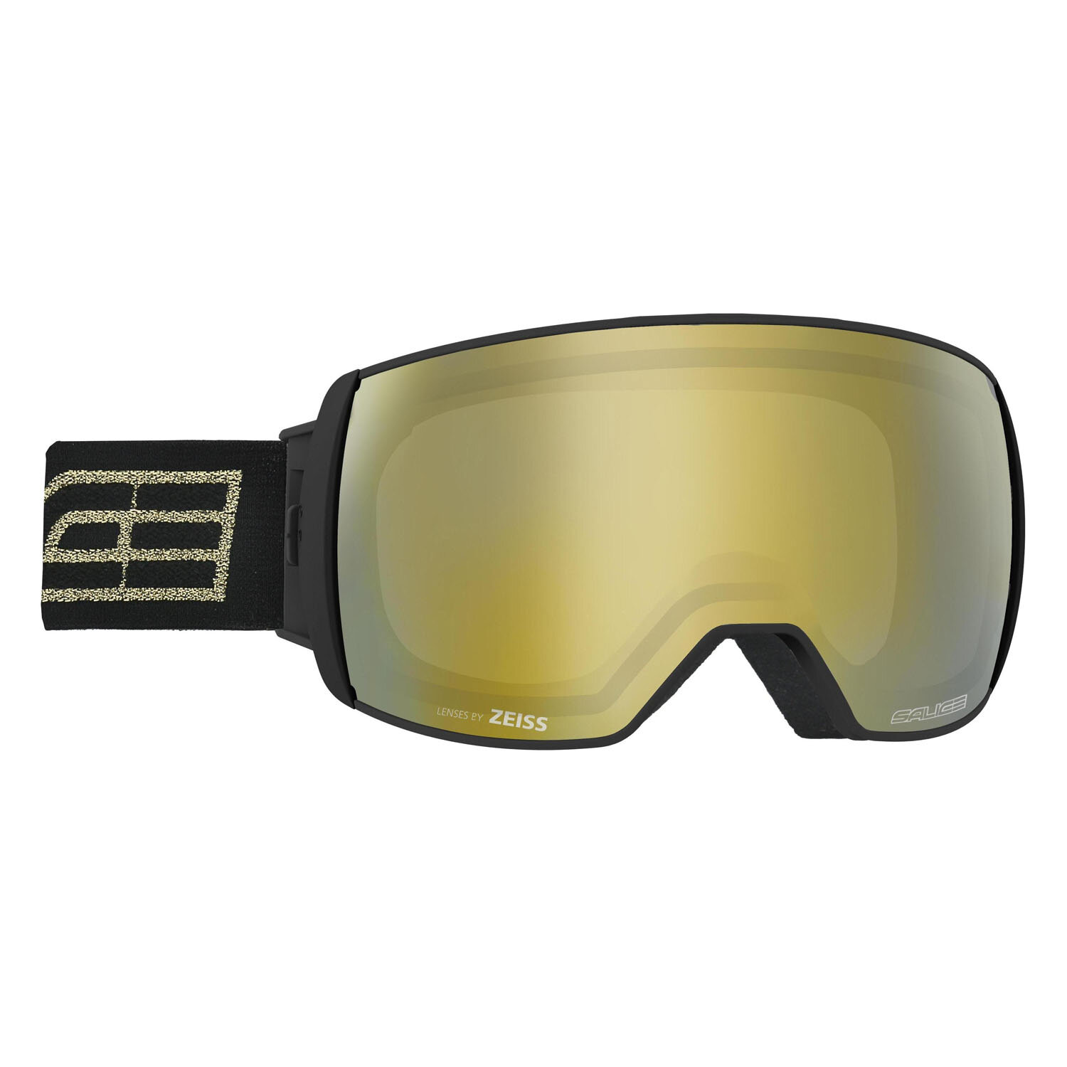 Очки горнолыжные Salice 605DARWF Black/Gold/Darw Gold+Sonar S3, S2