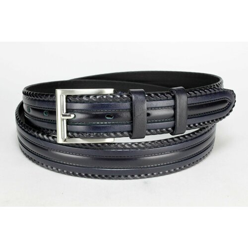 фото Ремень oscar, размер 120, синий