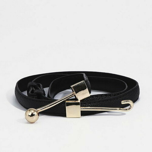 фото Ремень сима-ленд, размер 95, черный сима-лэнд