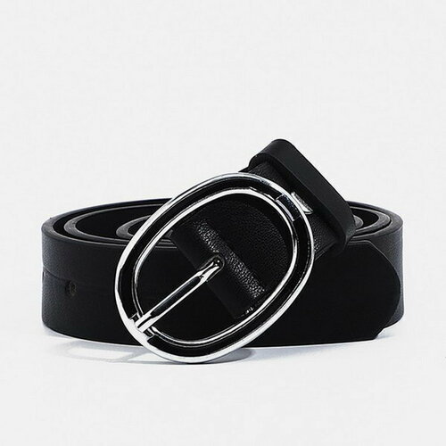 фото Ремень сима-ленд, размер 100, черный сима-лэнд