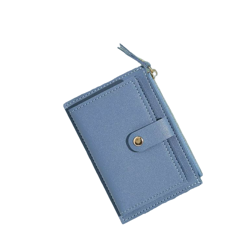 фото Кошелек , фактура гладкая, синий 1