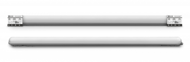 фото Светильник светодиодный герметичный ССП-159М 50Вт 6500К 4750Лм 1210х76х66мм нелинкаб. матовый IP65 IN HOME