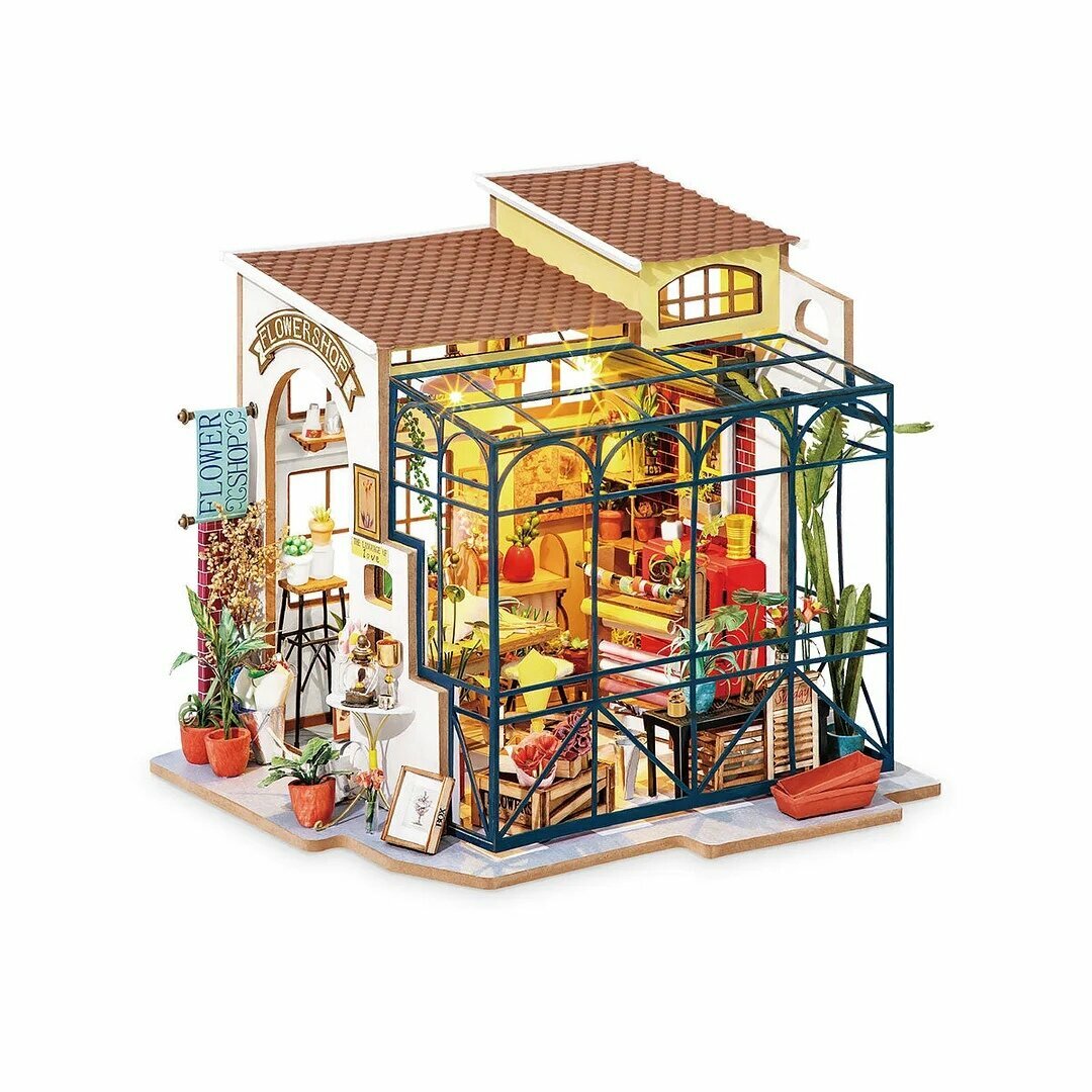 Цветочная Лавка Emily'S Flower Shop DG145 (Rolife)